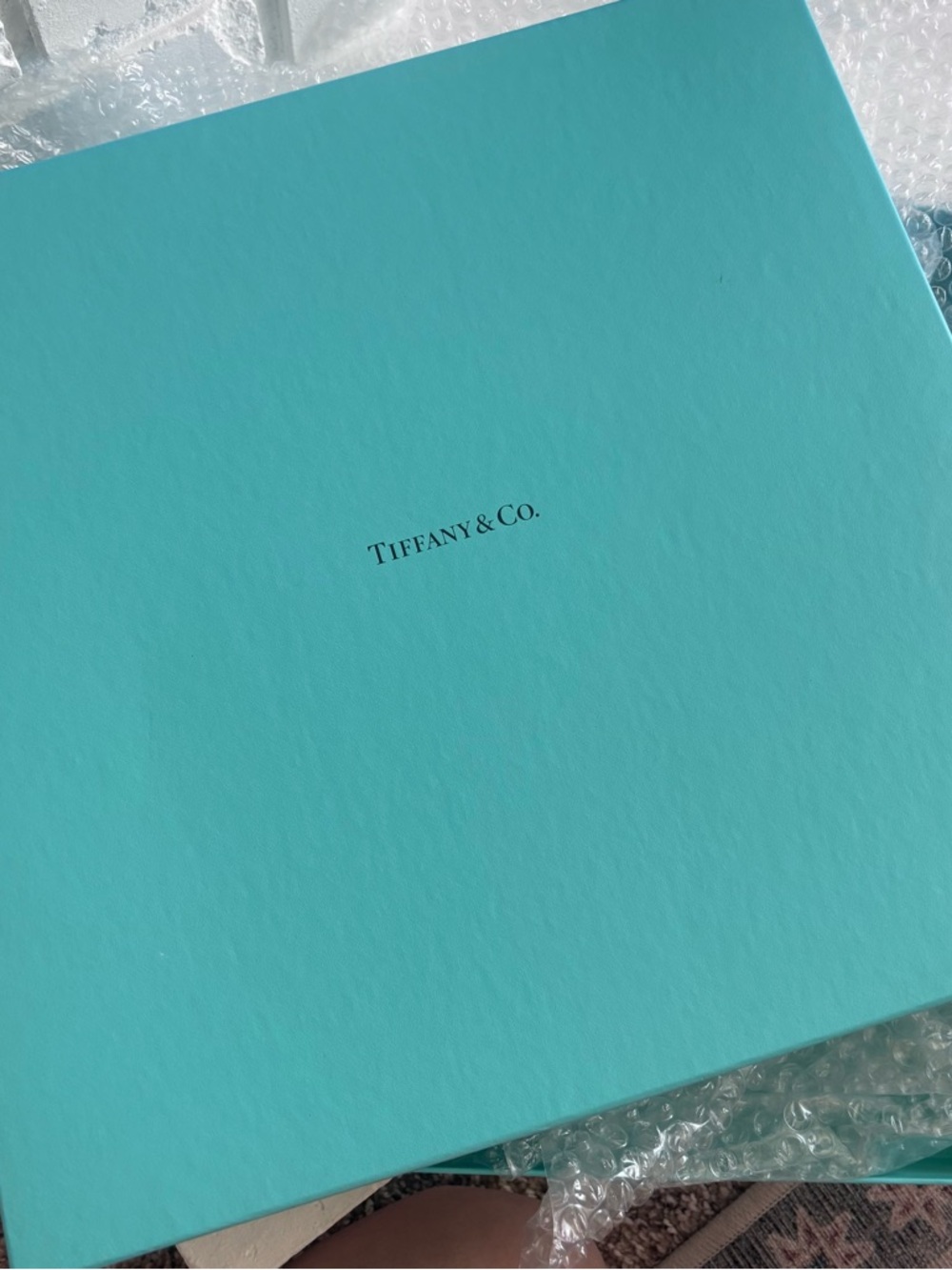 Tiffany & Co. Etched Chrystal Glass Platter with Tiffany Blue Box - Picture 9 of 10